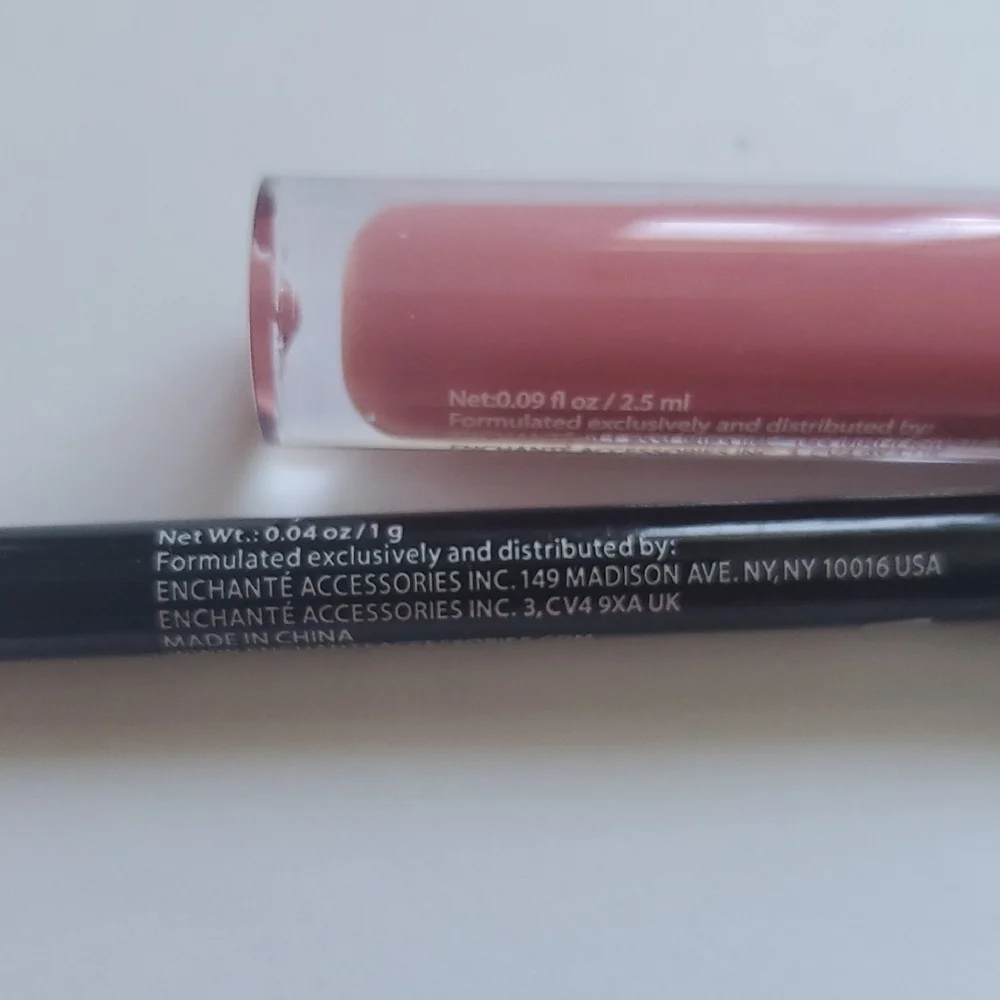 Beauty Concepts Mauve Liquid Lipstick and Lip Liner Set